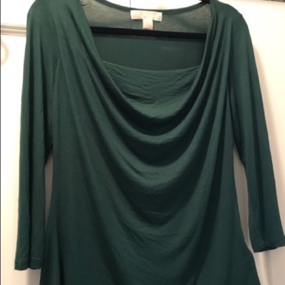 Michael Kors gorgeous green blouse.